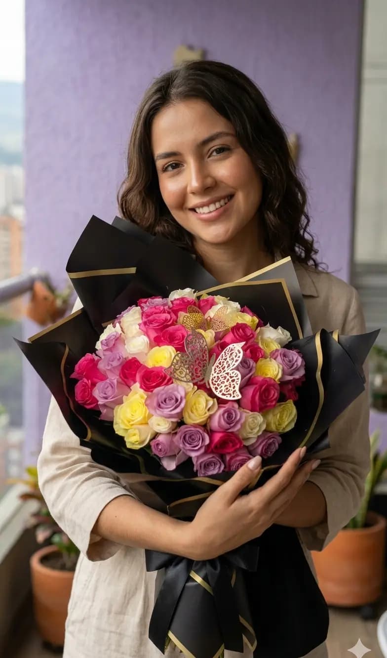 Bouquet Fantasía Multicolor