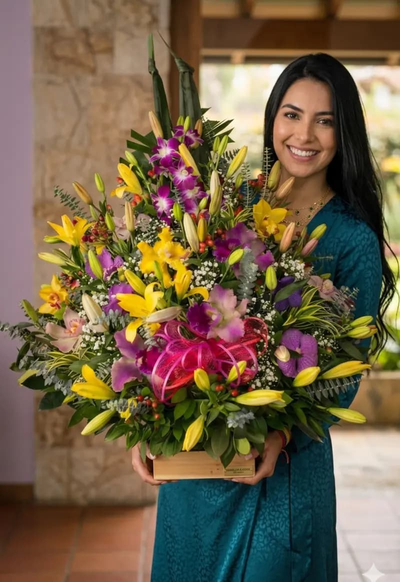 Jardín de Orquídeas y Lirios